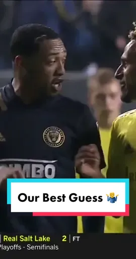 Our best guess as to what they were saying 🤷‍♂️ #MLS #micdup