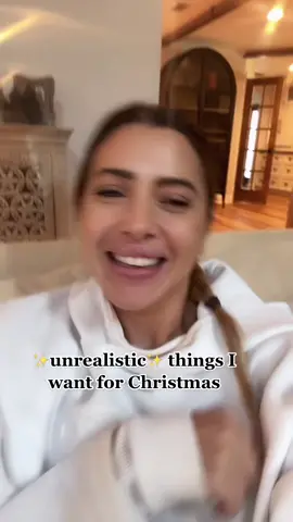 unrealistic things I want for Christmas 🎄