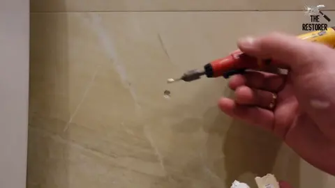 Restoration of holes in the tile 👍