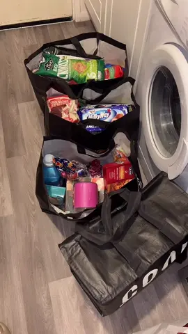 Food shopping unpack🤞🏽#unpacking #unpackingshopping #refill #fridgerestock #fyp