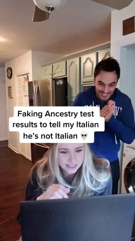 He went from 🥰 to 🤨 real fast #italian #ancestry #relationships #pranks