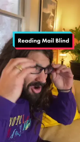 😎💌Smart reading with @orcam.tech for my mail is next level #blind #assistivetech #ai #reading #letsgo