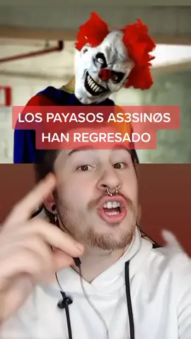 Payasos As3sinøs 😱 / IG: _Rubenete 👈 Seguidme Respondo a TODOS! 😜 #payaso #asesino #cruel #miedo #terror