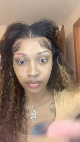 I literally forgot i was making this tiktoksmh lmaooo hair @hurelahair link in bio 24 inch jerry curl highlight