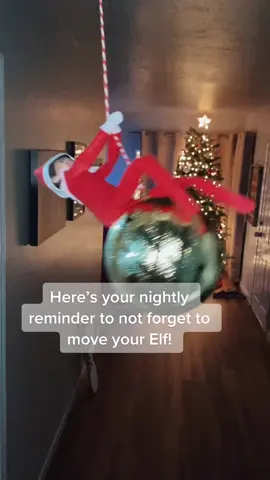 Don’t forget to move that Elf #elfontheshelf #AmazonMusicJingleBellTok #parentsoftiktok #MomsofTikTok #momlife #christiantiktok