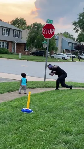 Scariest moment in a dads life. Doing something to make him traumatized from a sport you want him to play 😂😂 #fatherson #baseball #noonewashurt