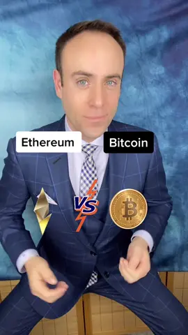 Bitcoin vs Ethereum #techtok #cryptotok #bitcoin #ethereum #crypto #fyp