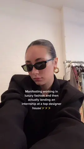 Manifest and work hard 🤍  #fashion #nyc #highfashion #internship