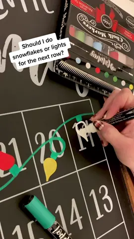 #Countingdown the days… #christmas #chalkart #asmr #asmrsounds