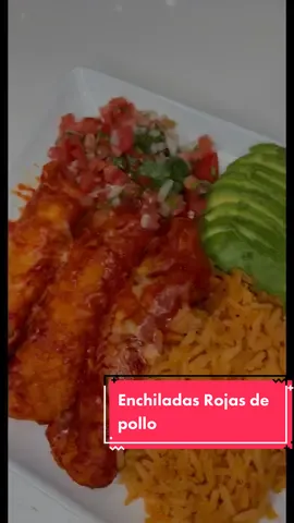 Enchiladas rojas de pollo 🐓 #SimsSelves #KraftMacMeSkip #mexicantiktok #cookingtiktok #fyp