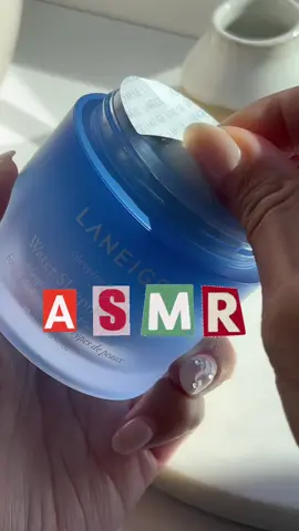#GoodMoodMonday brought to you by Water Sleeping Mask #unboxing ASMR ✨ #skincareasmr #asmrtiktoks #satisfyingvideo
