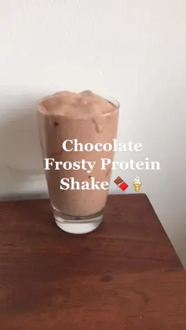 Chocolate Frosty Inspired Protein Shake Using @ancientnutritionofficial #ShareTheMagic #PawlidayPics #SimsSelves #GiveWithAllYourHeart #KraftMacMeSki