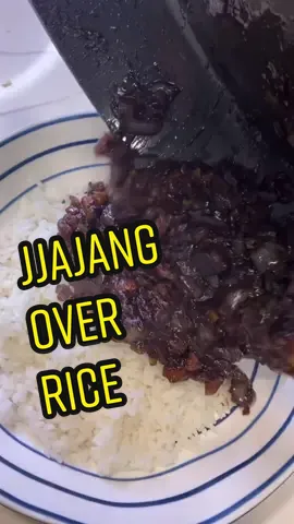 Jjajang Over Rice 🍛👨🏻‍🍳🔥 #quickrecipes #EasyRecipe #fyp #foryou #rice #jjajang #jjajangbab #koreanfood #foodtiktok #짜장 #짜장밥 #추천 #레시피 #요리