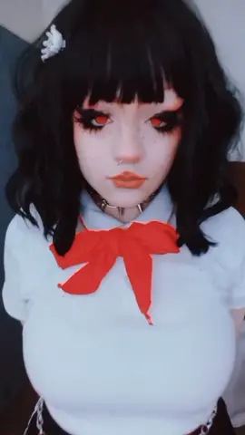 I'M DOING VALENTINE AGAIN SOON#ShareTheMagic #PawlidayPics #mukuroikusabacosplay #mukuroikusaba #junkoenoshima #danganronpa #danganronpacosplay #fyp
