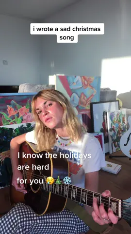 happy emo xmas everyone 🥲❤️‍🔥☠️ should I finish writing this? #HolidayMusic #songwriter #holidaycountdown #givingszn