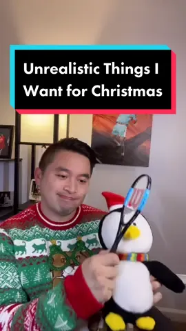 What else belongs on this list? #tennis #tennistok #tennistiktok #unrealisticchristmaslist
