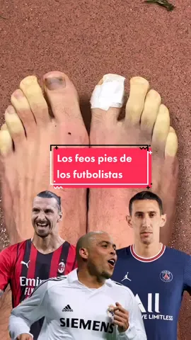 Así de feos se ven los pies de los futbolistas ⚽🦶 #TikTokDeportes #deportestiktok #celebraelfut #futbol