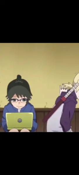 Boruto's face 😂 #boruto #denki #foryou #fyp