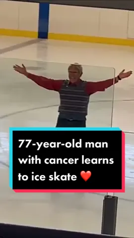 This is so wholesome ❤️ (via @rebekah_bastian) #iceskater #wholesome #fyp #figureskating
