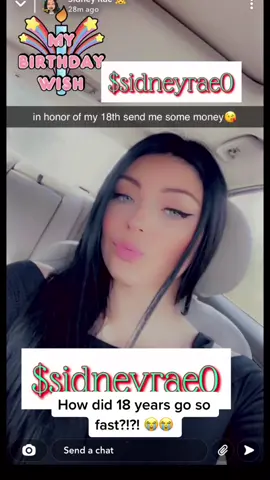 #18thbirthday #DoTheJuJu #ShareTheMagic #louisiana #mybabygirlis18 #birthdaygirl #tiktok #makeherfamous #makehersmile @sidneyraecormier