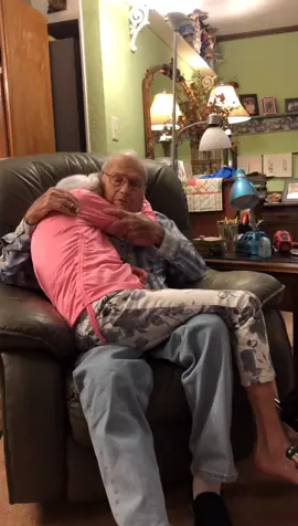 The cutest video of our Memaw and Papaw. They've been married for almost 72 years! #relationshipgoals #familytime #Love #fyp #grandparentsoftiktok