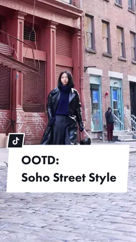 Outfit details in #slowmo I linked the whole outfit (link in bio) #soho #nyc #StreetFashion #casualchic #classicstyle #slowfashion #fashiontok