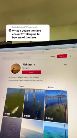 Reply to @bigkat713 here’s the fake account. Please bombard him with comments and report the dog. Hate these scammers @tiktok_australia #fyp