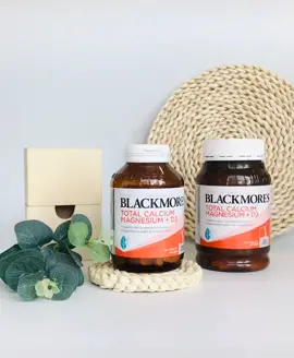 Blackmores Total Calcium + Magnesium + D3 giúp hỗ trợ xương khớp.       #xuongkhop #thoaihoakhop