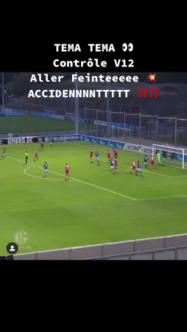 Tema Tema 👀 Contrôle V12 Aller Feinteee 💥 ACCIDENTTTTT ‼️‼️ #pourtoi #football #carglass #justforfun