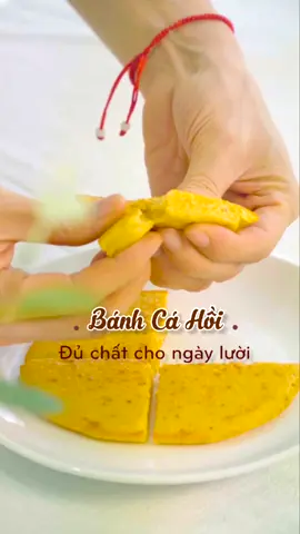 Bánh cá hồi đủ chất bổ sung dinh dưỡng cho con đang biếng ăn nè #ancungtiktok #AnNgonNauGon #SieuDauBep #LearnOnTikTok #bánh #cáhồi #daubepandamhoangcuong #tiktokfood #andamcungbe #andam #ancungcon