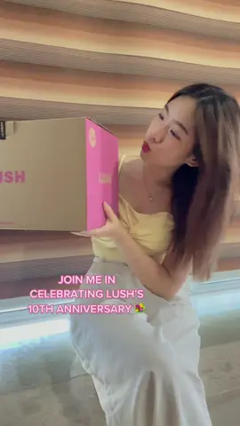 happy 10th anniversary @lushsingapore! 🎉 don’t forget to follow them on their telegram page & shop lush now on @shopeesg 🤍 #shopeesg #lushsg #fyp