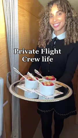 Private Crew Life be like…#cabincrew #cabincrewlife #crewlife #privatejet #dayatwork #aviationlife #gulfstream #flightattendant #jetlife @rtjohanns