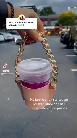 Answer @im_siowei thank you sm to everyone that has supported me!! #coffeepurse #coffeesleeve #cuteaccessories #amazonmusthaves