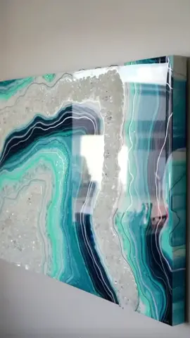 Slayyyyyyyy #ChevroletGoodDeedsCupShuffle #smallbusinesscheck #artist #art #epoxyresin #epoxy #geode #canadianartist #selfmade #art