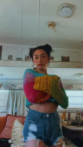 I didn’t intentionally edit this video so ghetto lol wtf the captions are so crazy 😂😂😂 #fyp #crochet #knit #makersgonnamake
