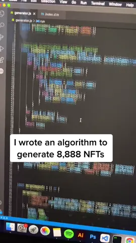 Would you guys like to see the code? #nftcollector #nfts #nftartwork #womenincrypto