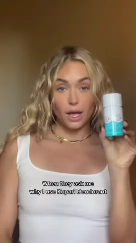 Love my vegan, plant-based clean and cruelty-free deo 🤌🏼 @Kopari Beauty #KopariBeauty