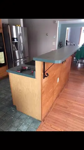 Throwback to the island rehab at my house. #WhenRiftanSays #ThanksandGiving #MakeABunchHappen #plumber #carpenter #DIY #houseoftiktok