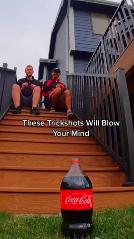 That last ones a lil sus 👀 #trickshots #skills