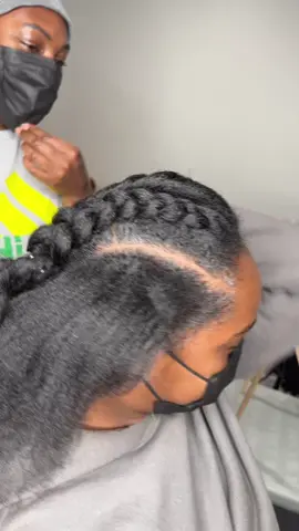 Another day, another cutie with the straight backs. ig:ogstyled #fyp #AEHolidayForever #hairtransformation #straightbackbraids