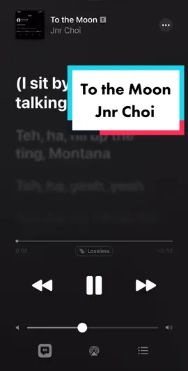 To the Moon-Jnr Choi #musiclyricsforever #music #lyrics #tothemoon #choi #kesfet #trend #fyp #applemusic