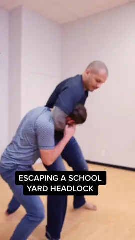 How to escape a headlock #budobrothers #selfdefense #martialarts #headlock #jkd #kravmaga #fma
