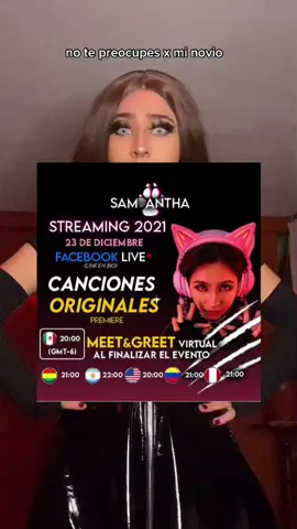a minutos de comenzar en Facebook!! Link en mi boo, los espero 😍💖