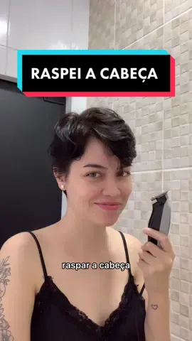 Oi, gente! Voltei ✨careca✨ #shavedhead #shavedyourhead #careca #raspeimeucabelo #cabelo