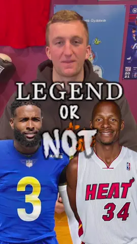 Legend or Not?! Comment Your Picks! #fyp #obj #odellbeckhamjr #rayallen #madisonbeer #legends