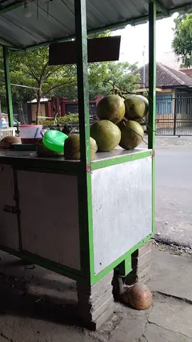 Siang hari ini ditempatku Cuaca Puanaaass Cetaaarr Otw Kewarung Minum Es Degan Kelapa Muda Suegeeerrr Geeerrr #TemanHealing #YukNyanyiYuk #fauryou