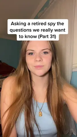 Comment questions for part 32! Follow the insta for spy updates!! #agentbuttercup #spy #spies #spying #k18hairflip #MyPlayoffPicks #government #secret
