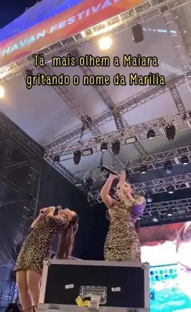 O grito de desespero da Maiara pela Marília, o tanto que essa mulher precisava dela agora não tá escrito. Eu chorei tanto o show todinho @maiaraemaraisaoficial @maedoleo