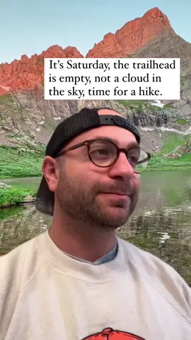 Yeah. Not today, bruh. #Hiking #hikersoftiktok #dayhike #nature #naturevibes