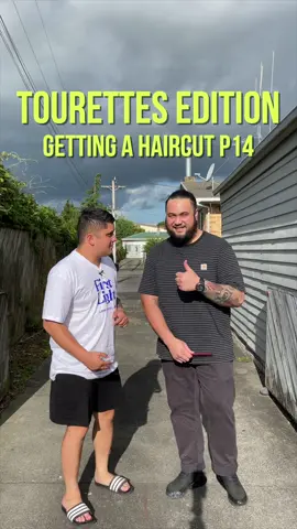 Tourettes vs Getting A Haircut P14! Go follow me on Instagram, Link in bio! #uncletics #foryoupage #fyp #awareness #newzealand #tourettessyndrome #tourettes